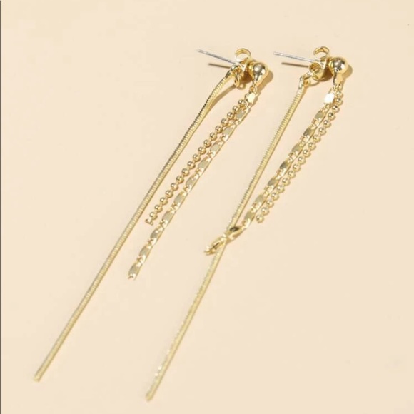 Jewelry - • Morgan • Tassel Front/Back Earrings
